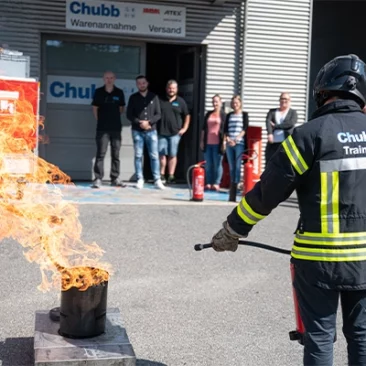 Chubb Gebäudetechnik | Brandschutzschulungen