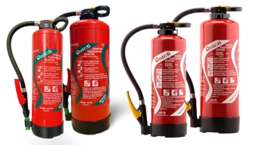 Gamma di estintori Helvetech