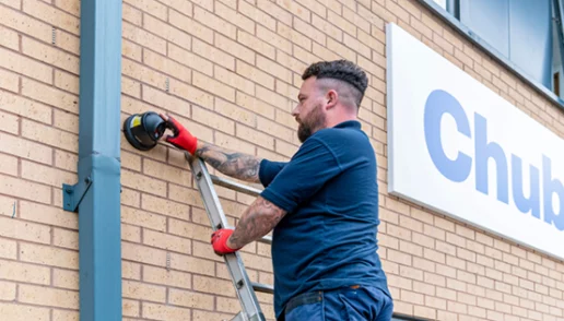 Sicherheit, Techniker, Kamera