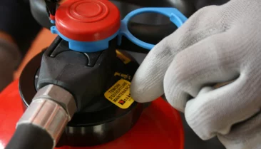 Manipulation extincteur