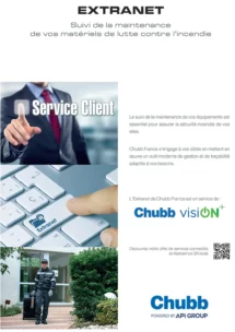 Brochure Extranet Chubb France