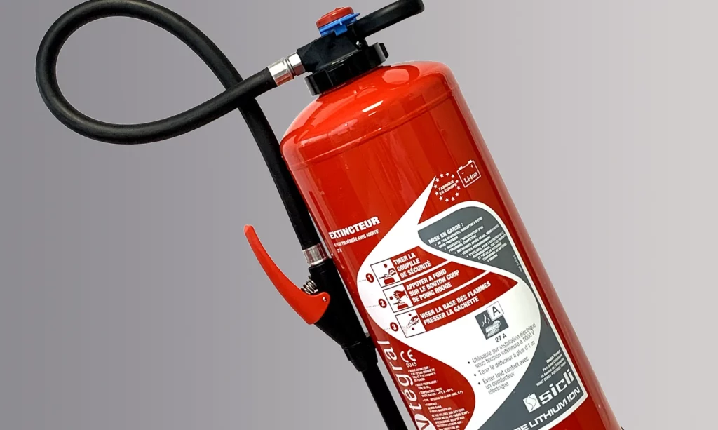 Extincteur SICLI INtégral E9 LI-ION