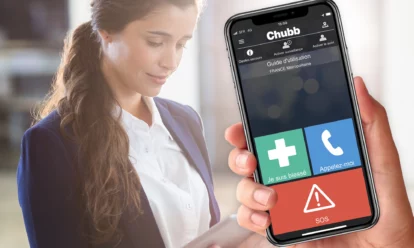 safezone alerte par Chubb