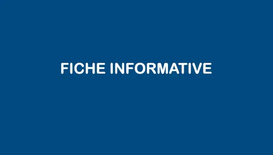 Visuel fiche informative