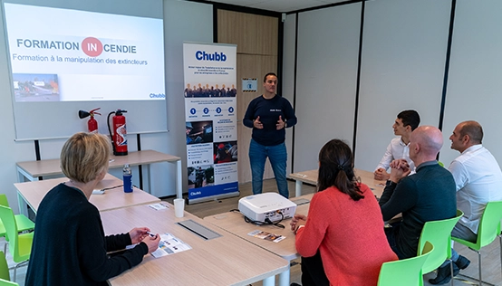 Formation sécurité Chubb
