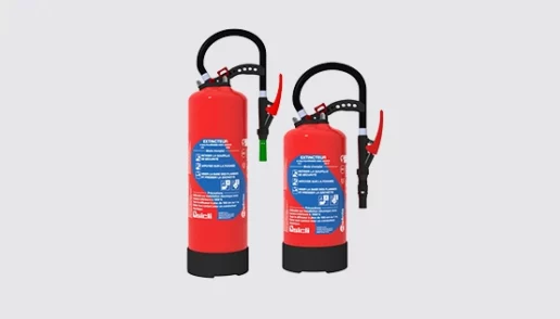 gamme extincteurs portables à pression auxiliaire ingenio