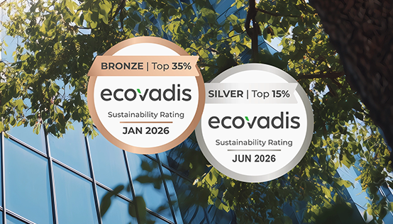 Médaille ecovadis Chubb 2026
