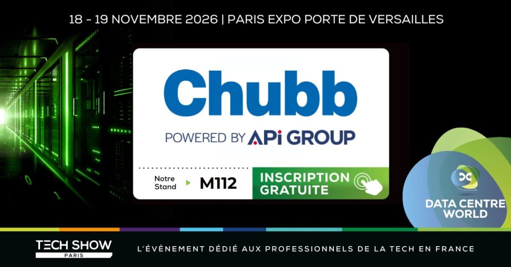 N° stand Chubb au Data centre World 