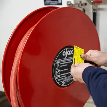 AJAX-brandslanghaspels