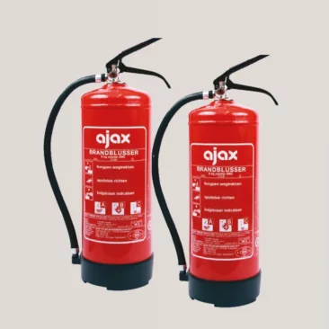Ajax-poederblusser permanent onder druk
