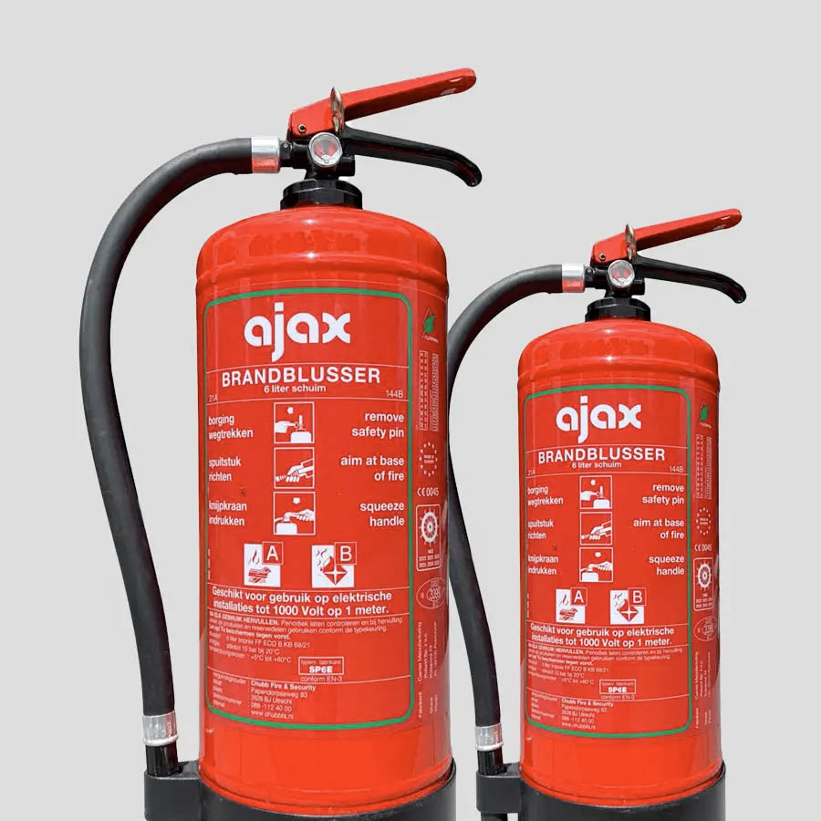 Schuimblusser - 6 Liter PFAS/Fluorvrij ECO - Brandblusser XL